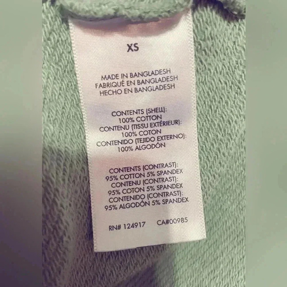 We wore  what green oversized Long sleeve casual hoodie L - Picture 5 of 6